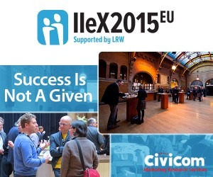 Success is Not a Given with Web-enabled Research Tools, Says Civicom at IIExEU 2015