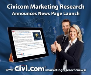 Civicom Marketing Research Announces News Page Launch