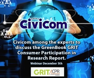 Civicom Joins Panel of Experts on GreenBook GRIT Consumer Research Report