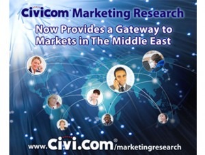 Civicom Marketing Research Launches Arabic as a Gateway to Markets in the Middle East