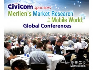 Civicom Sponsors Merlien’s Market Research in the Mobile World Global Conferences
