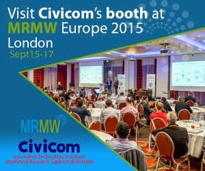 Civicom to Showcase Ways to Use Mobile Devices in Market Research at MRMW London September 15-17