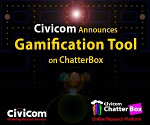 Civicom Announces Gamification Tool on ChatterBox® Online Research Platform