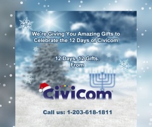 Civicom® Launches “12 Days of Civicom” Holiday Deals Campaign