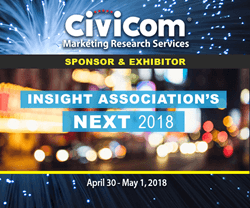 Civicom Sponsors and Exhibits at Insights Association’s NEXT 2018 in New York