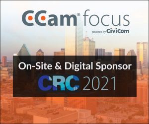 CCam® focus On-Site & Digital Sponsor for CRC 2021