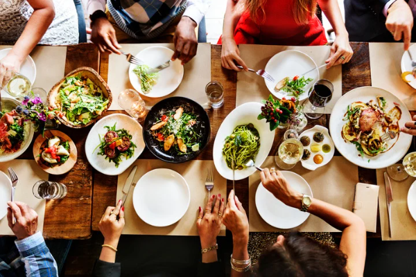 Moderator Conducting A Food Focus Group