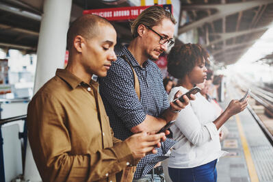 Participants Using Smartphone for Mobile Research